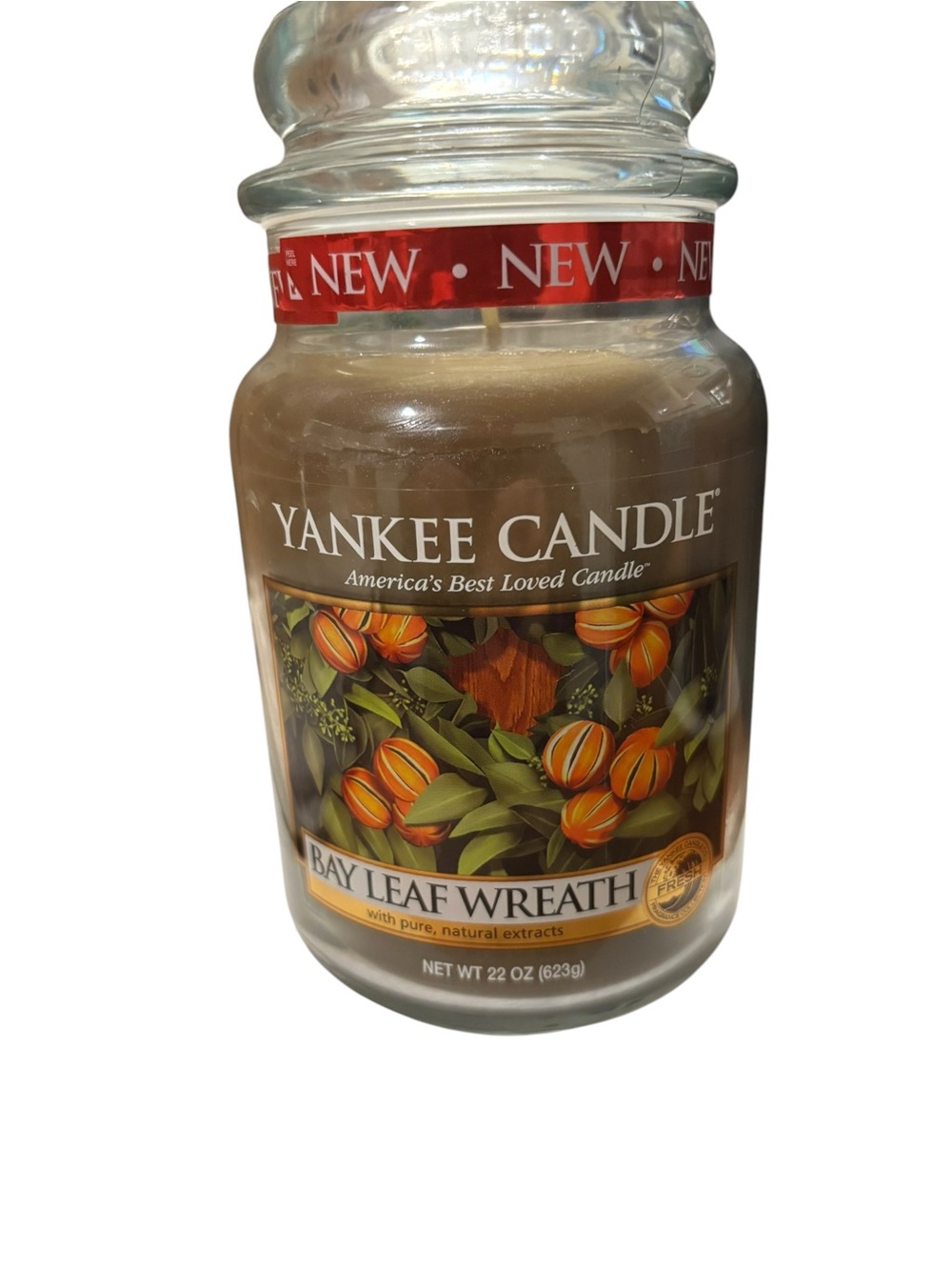 Yankee Candle Bay Leaf Wreath Large Jar Candle